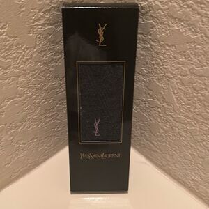 Yves Saint Laurent Men's Dress Socks Black Luxury Professional Businessman NWT